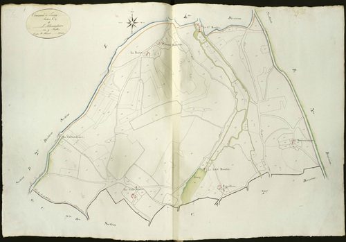 Luçay-le-Mâle - Section C1, dite de l'Allemandière.