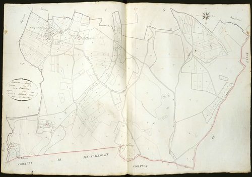 Luçay-le-Mâle - Section C4, dite de l'Allemandière.