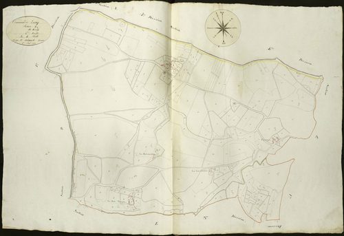 Luçay-le-Mâle - Section E2, dite du Bourg.