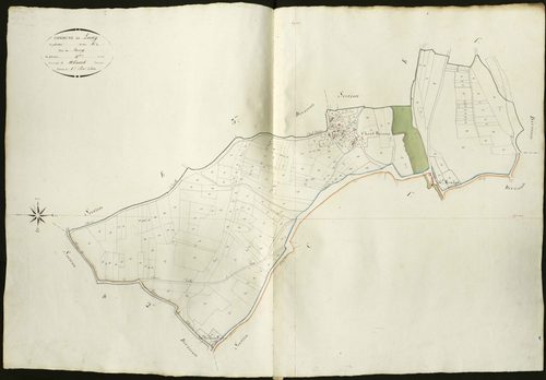 Luçay-le-Mâle - Section E4, dite du Bourg.