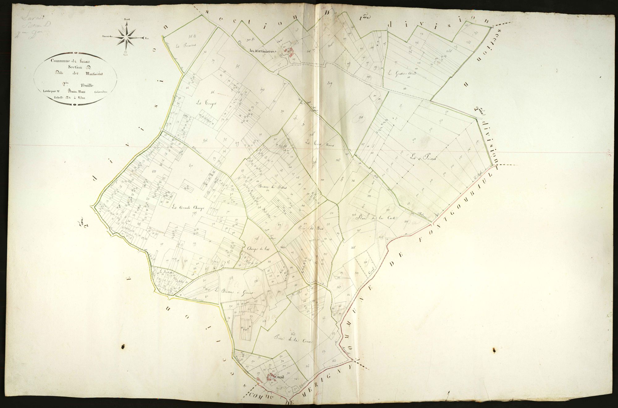 Lurais - Section D2, dite des Martinières.