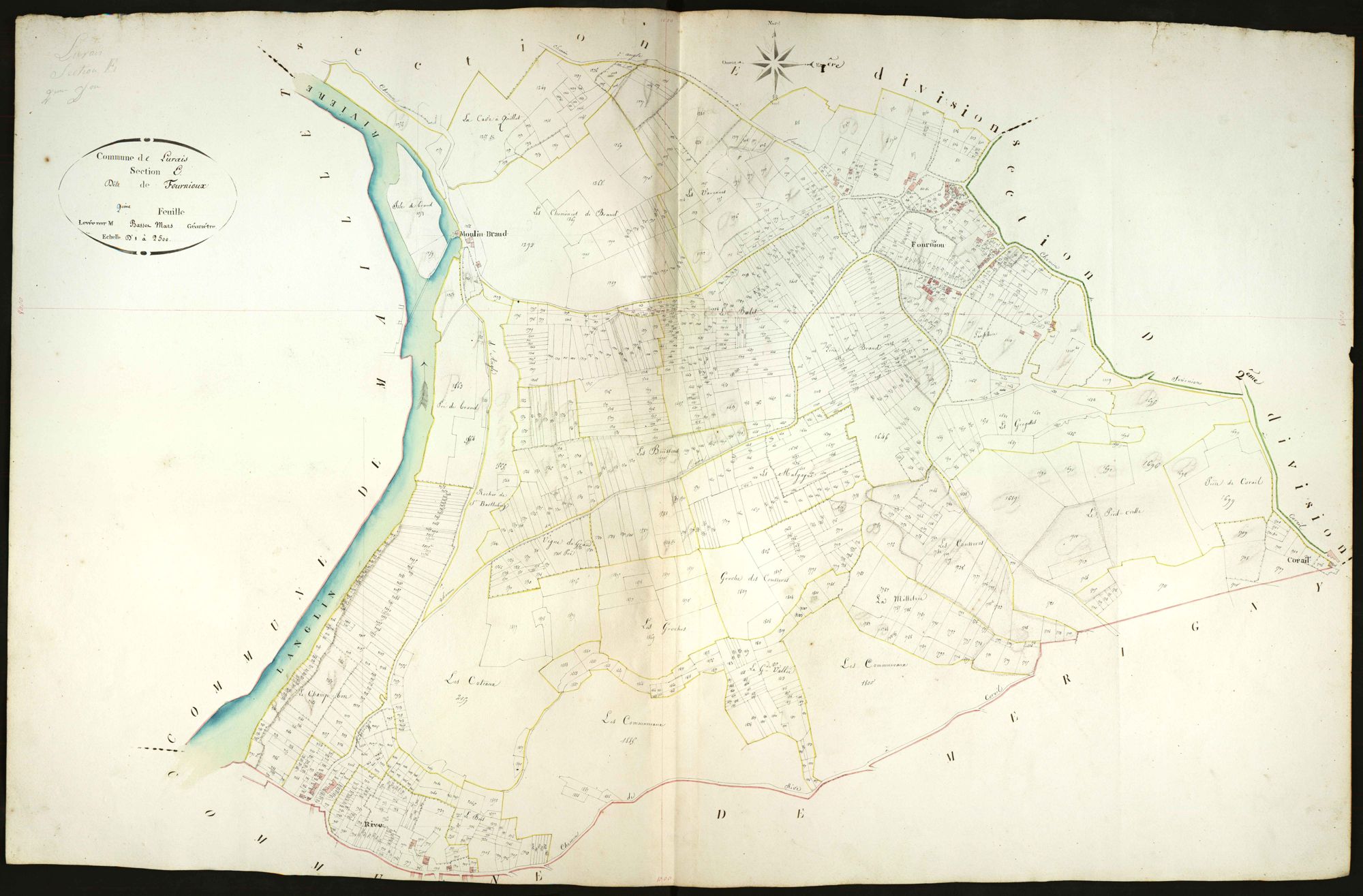 Lurais - Section E2, dite de Fournioux.