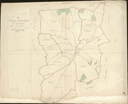 Lureuil - Tableau d'assemblage.