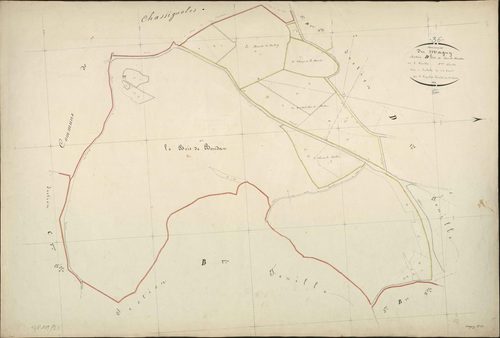 Magny - Section D2, dite du Bois de Boudan.