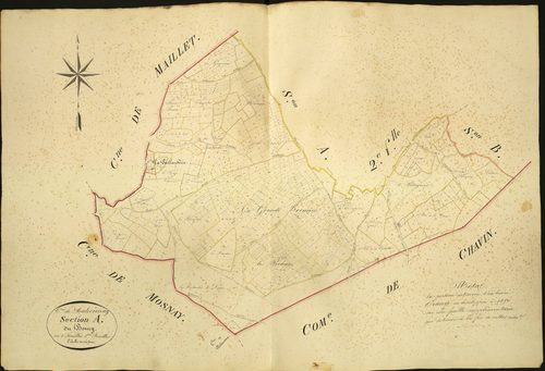 Malicornay - Section A1, dite du Bourg.