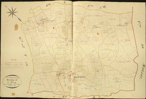 Malicornay - Section A2, dite du Bourg.