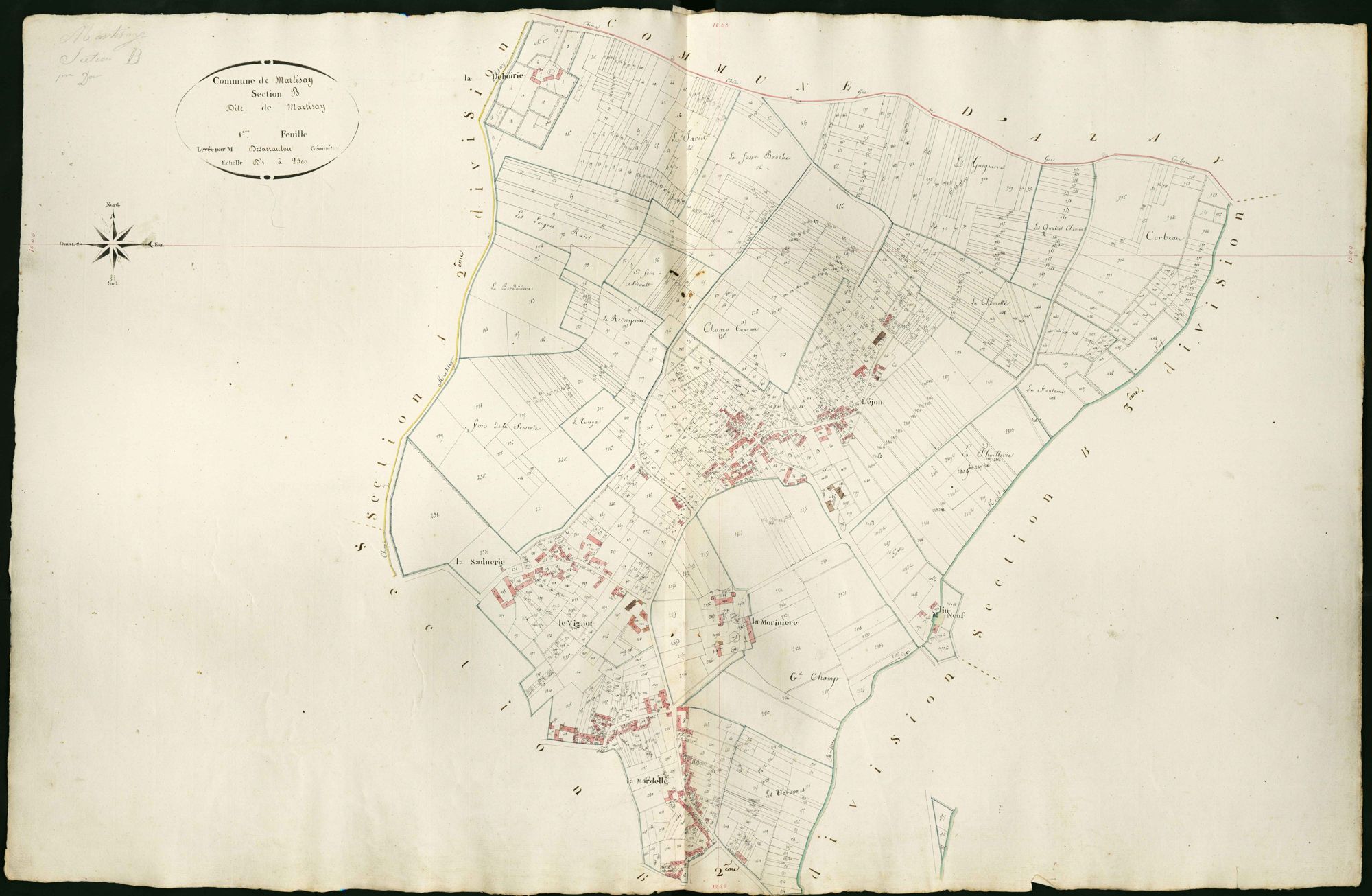 Martizay - Section B1, dite de Martisay.