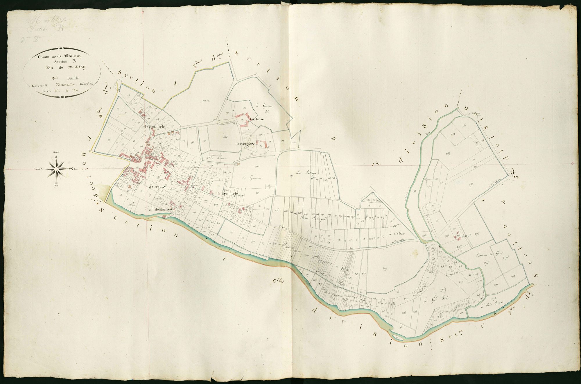 Martizay - Section B2, dite de Martisay.