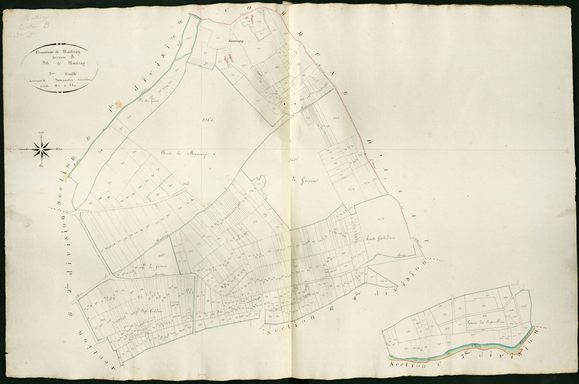 Martizay - Section B3, dite de Martisay.