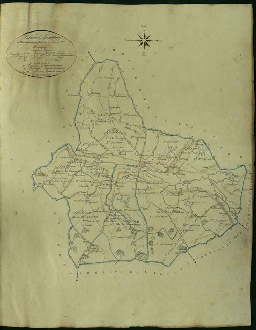 Martizay - Tableau d'assemblage.