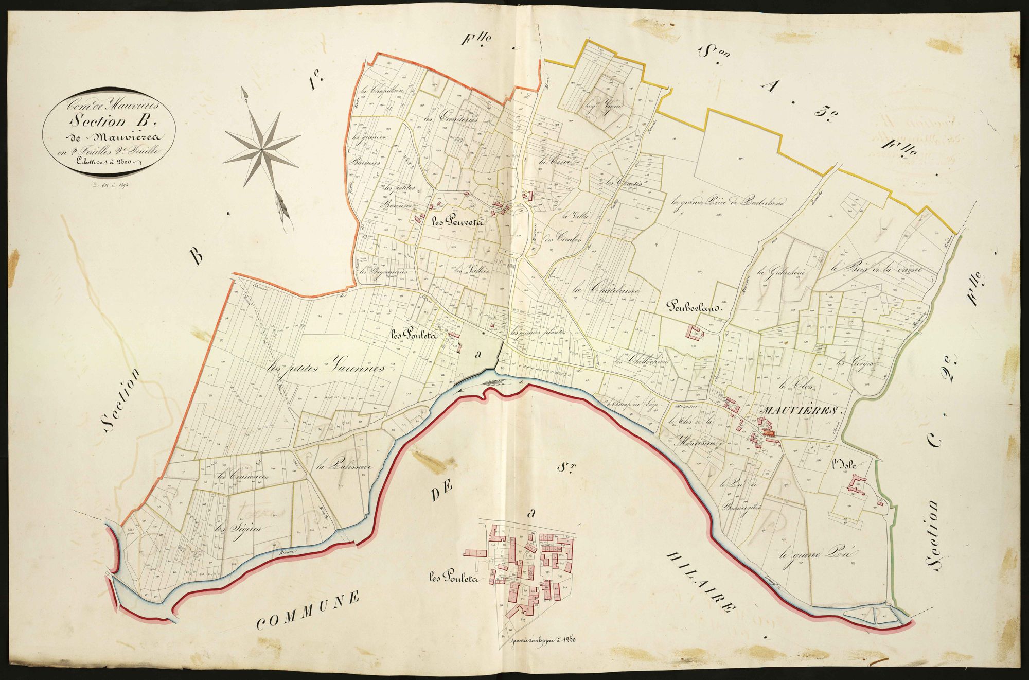 Mauvières - Section B2, dite de Mauvières.