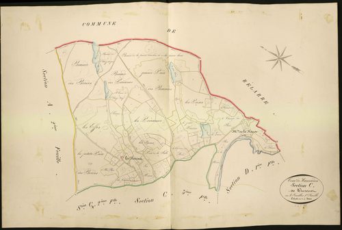 Mauvières - Section C1, dite de Durenet.
