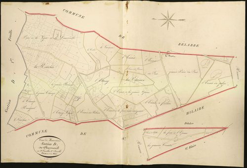 Mauvières - Section D2, dite de Charneuil.