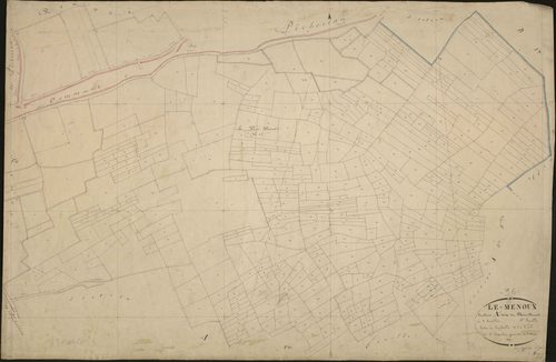 Menoux - Section A1, dite du Bois Buret.