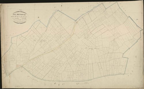 Menoux - Section C1, dite des Grandes Chaumes.