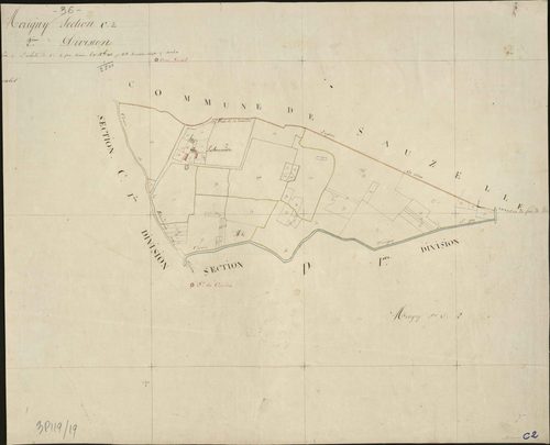 Mérigny - Section C2, [dite du Bourg].