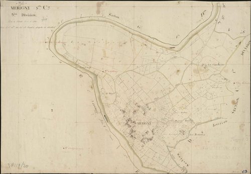 Mérigny - Section C3, [dite du Bourg].