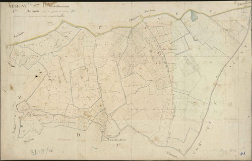 Mérigny - Section D1, dite de Plaincourault.
