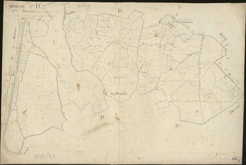 Mérigny - Section D2, [dite de Plaincourault].