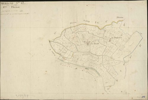Mérigny - Section D4, [dite de Plaincourault].