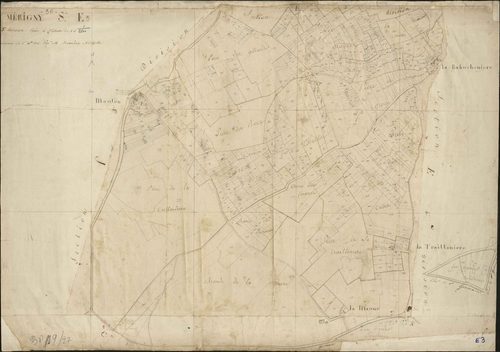 Mérigny - Section E3, [dite des Zéros].