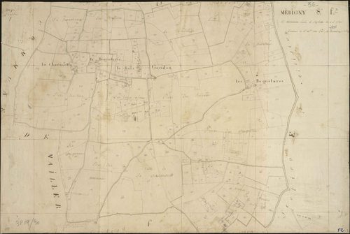 Mérigny - Section F2, [dite du Gros bois].