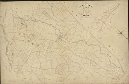 Mers-sur-Indre - Section C2, dite du Bourg.