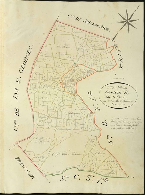 Mers-sur-Indre - Section B3, dite de Tezé.