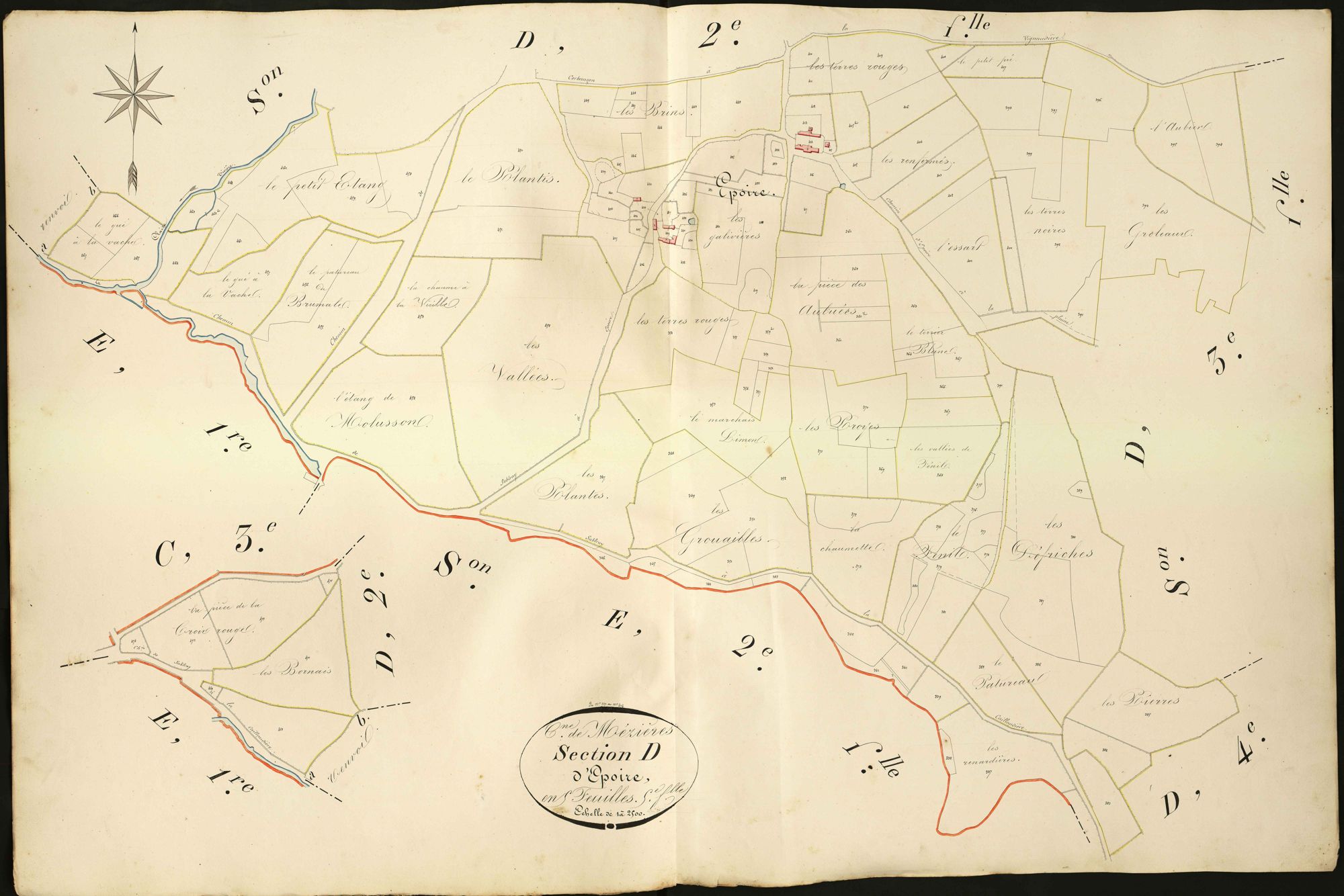 Mézières-en-Brenne - Section D5, dite d'Epoire.