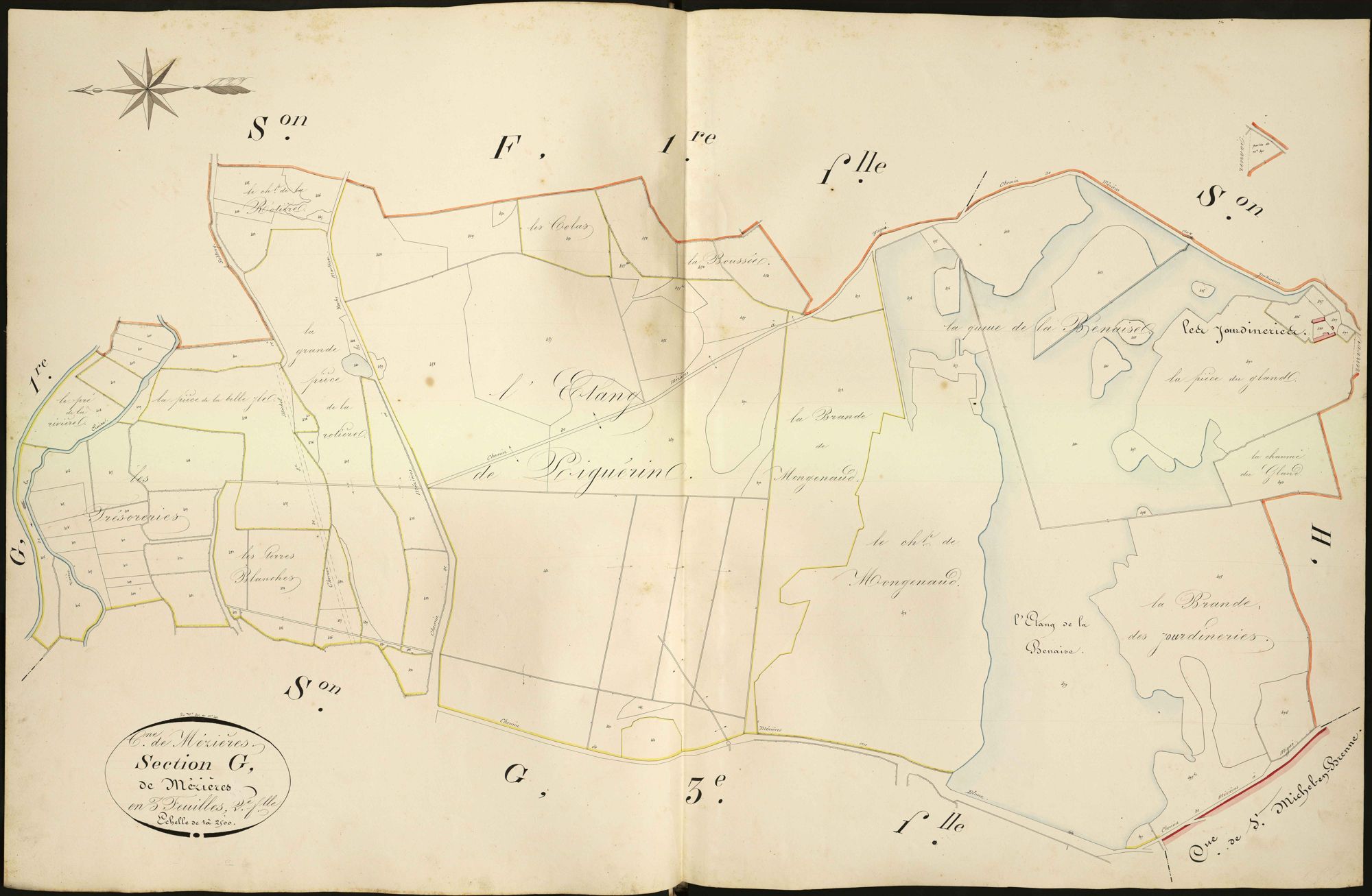 Mézières-en-Brenne - Section G2, dite de Mézières.