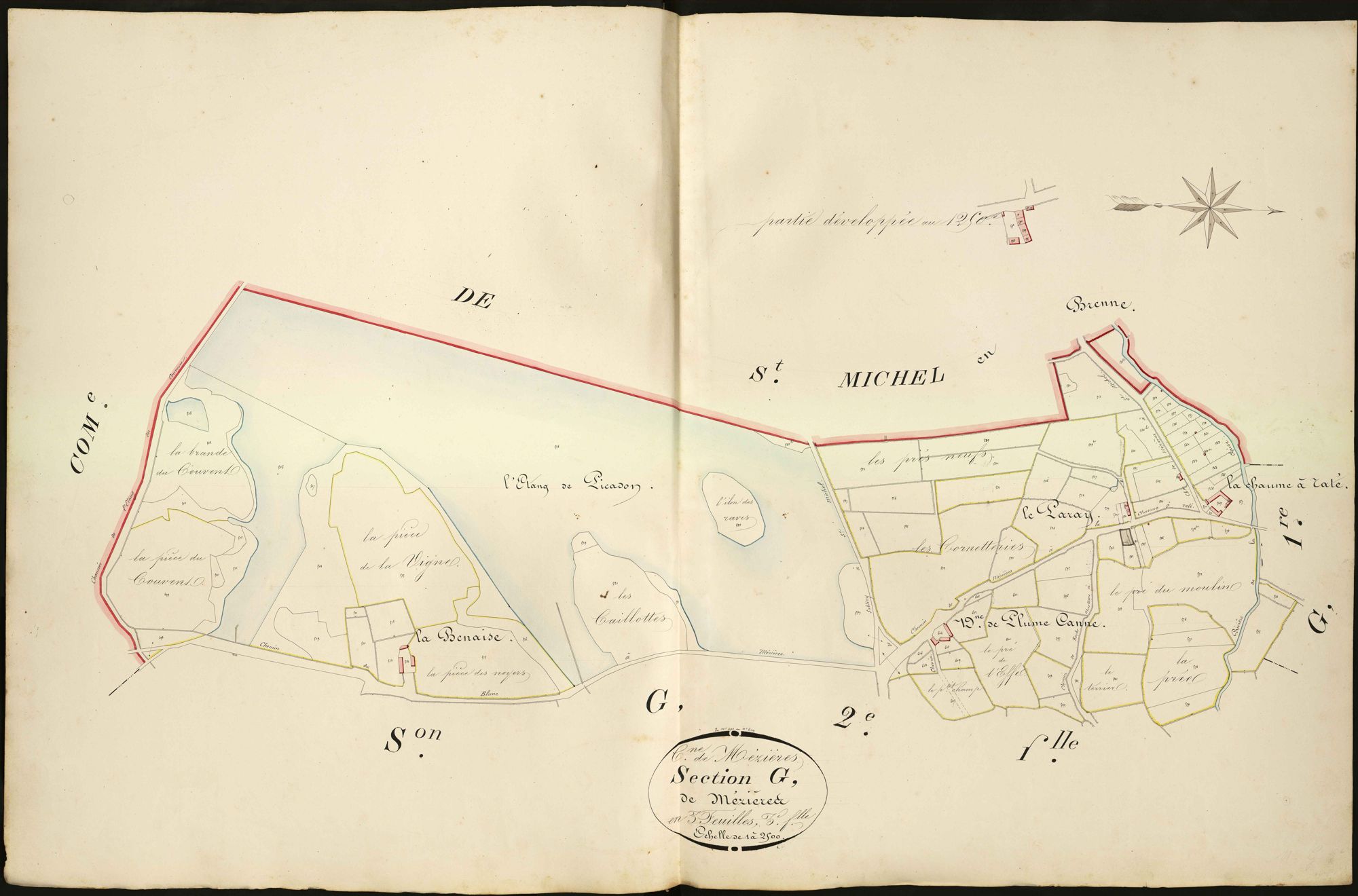 Mézières-en-Brenne - Section G3, dite de Mézières.