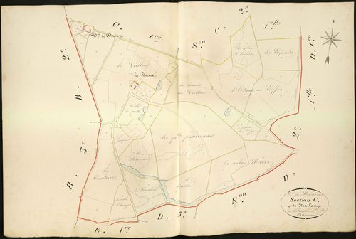Mézières-en-Brenne - Section C3, dite de Marlange.