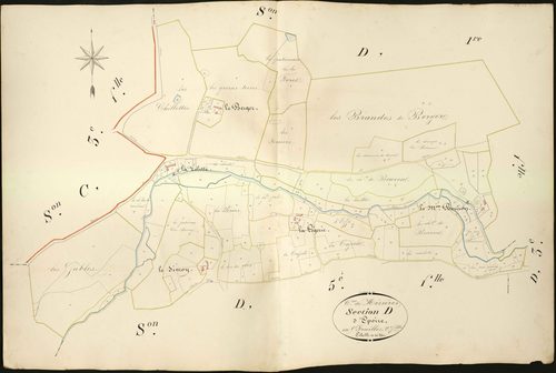 Mézières-en-Brenne - Section D2, dite d'Epoire.