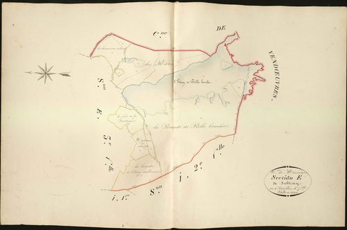 Mézières-en-Brenne - Section E4, dite de Subtray.