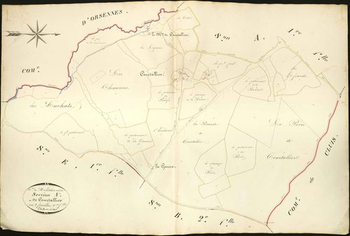 Montchevrier - Section A2, dite de Courtalier.