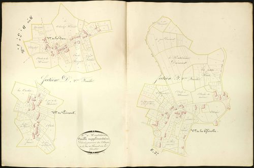 Montchevrier - Feuille supplémentaire de développement 1 (La Fat, Poirond, La Glézolle).