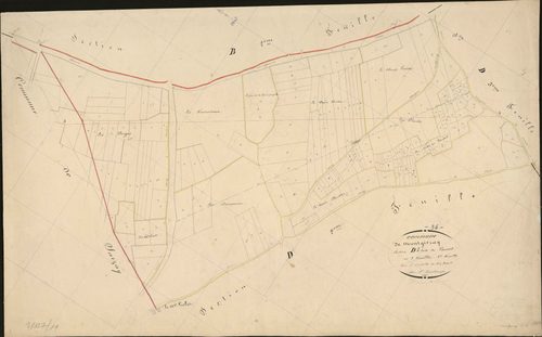 Montgivray - Section D1, dite de Vauvet.