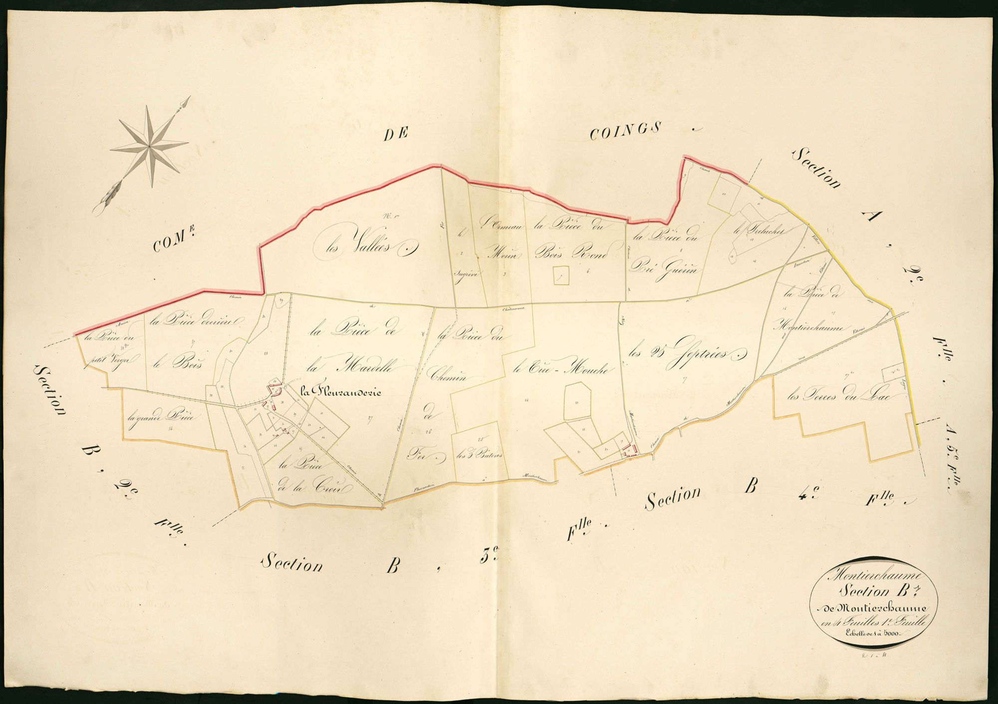 Montierchaume - Section B1, dite de Montierchaume.