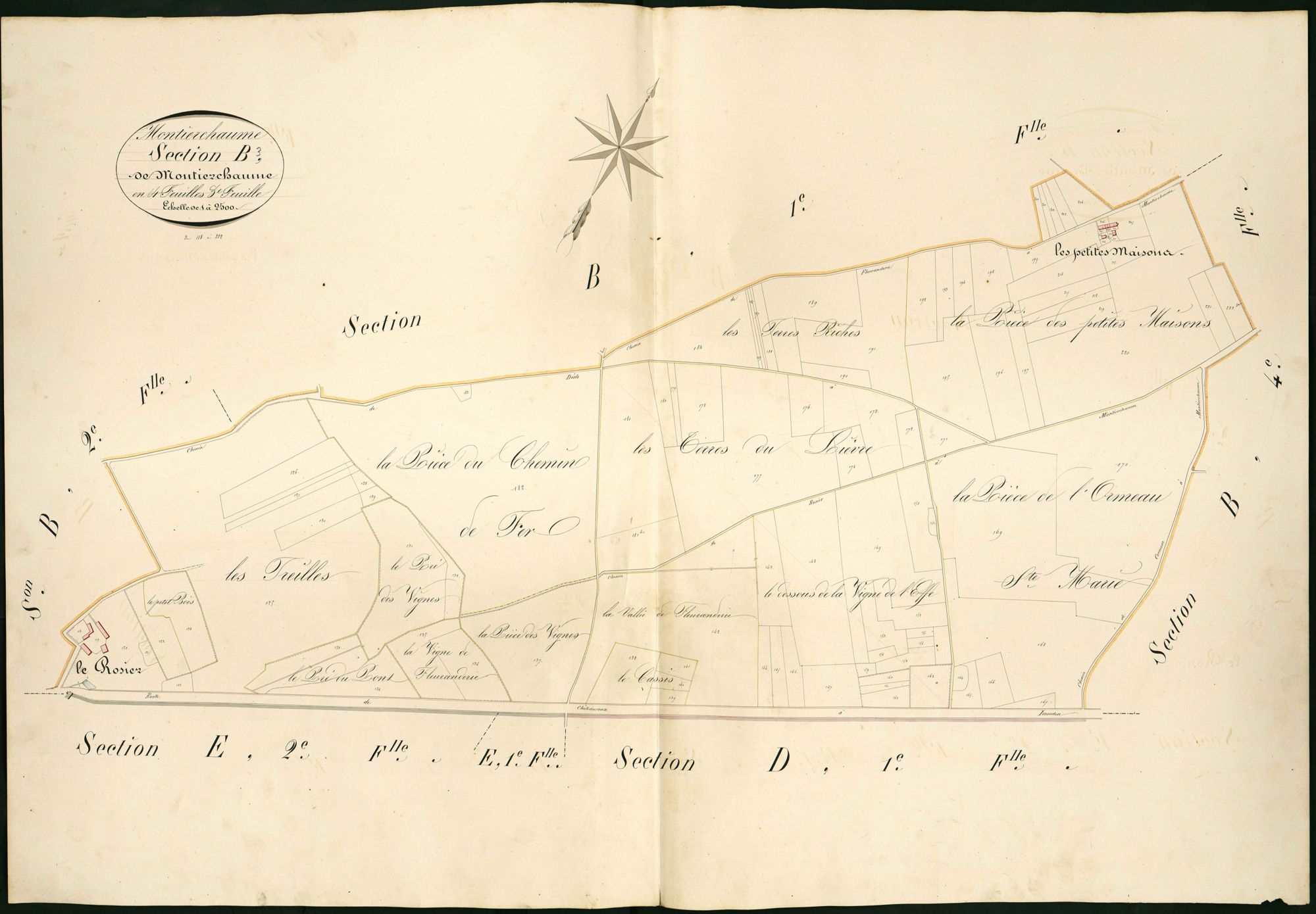 Montierchaume - Section B3, dite de Montierchaume.