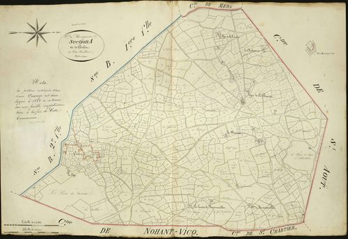 Montipouret - Section A, dite de Corlet.