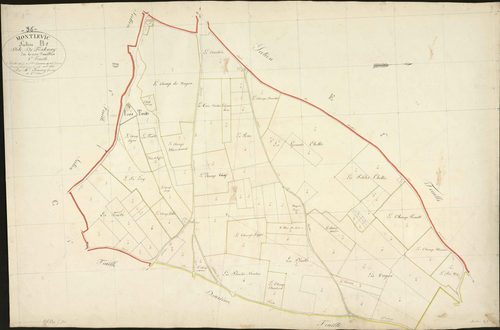 Montlevicq - Section B1, dite de Fontenay.