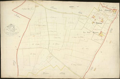 Montlevicq - Section B2, dite de Fontenay.