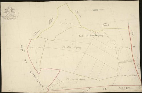 Montlevicq - Section C2, dite de Priche.