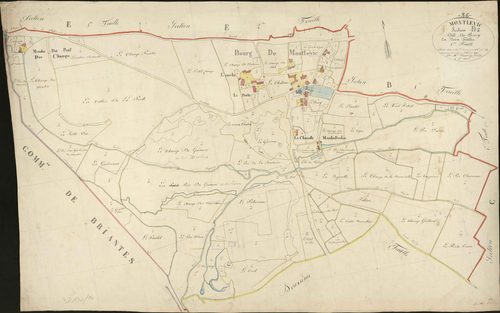 Montlevicq - Section D1, dite du Bourg.