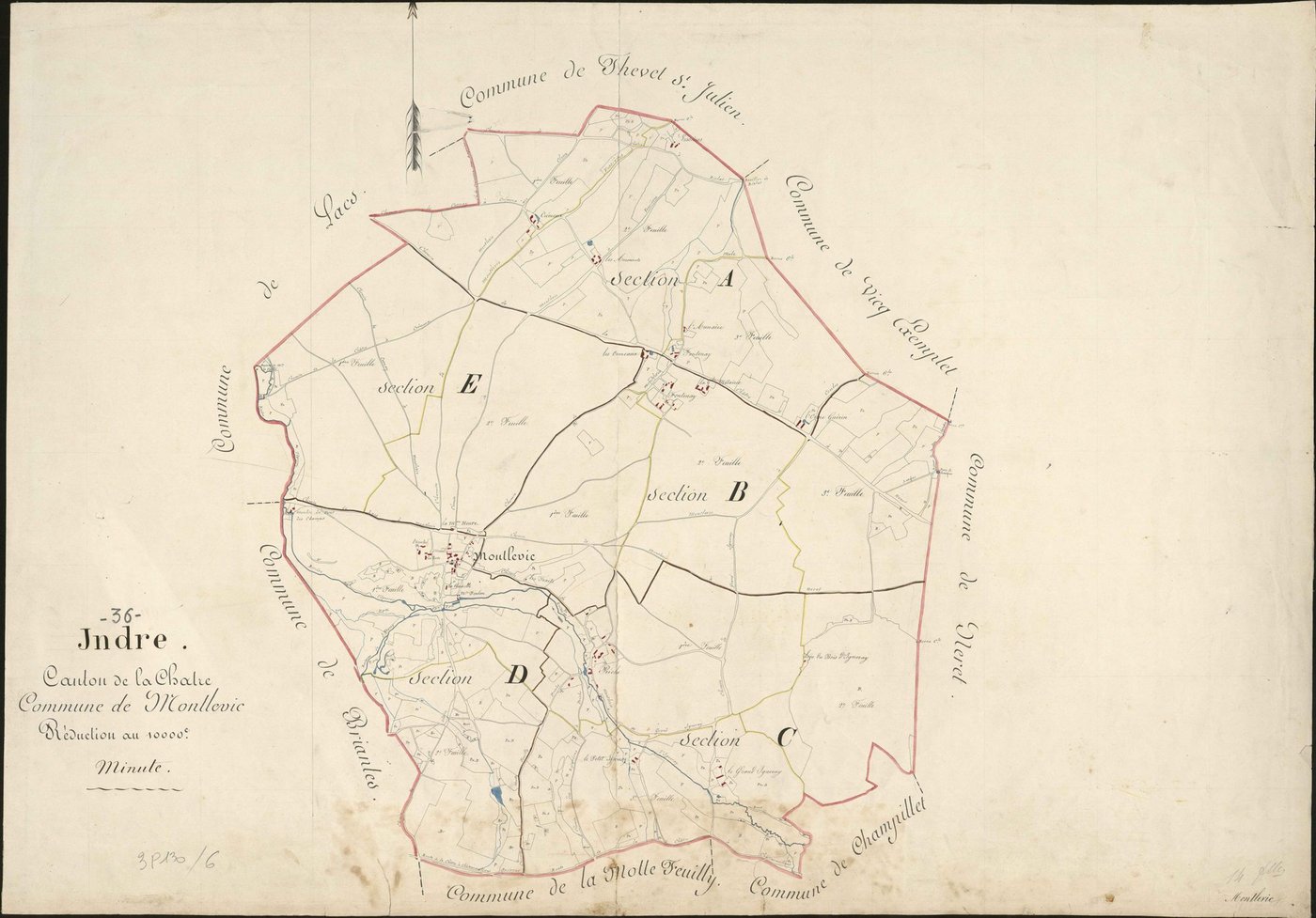 Montlevicq - Tableau d'assemblage.
