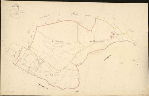 Mosnay - Section C2, dite des Thomasses.