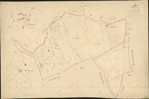 Mosnay - Section F, dite des Jabenots.