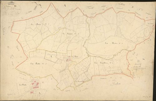Mosnay - Section H1, dite Des Pinettes.
