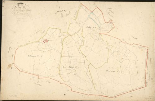 Mosnay - Section H2, dite des Pinettes.