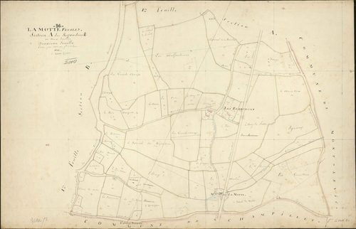 Motte-Feuilly - Section A2, dite des Rejaudons.